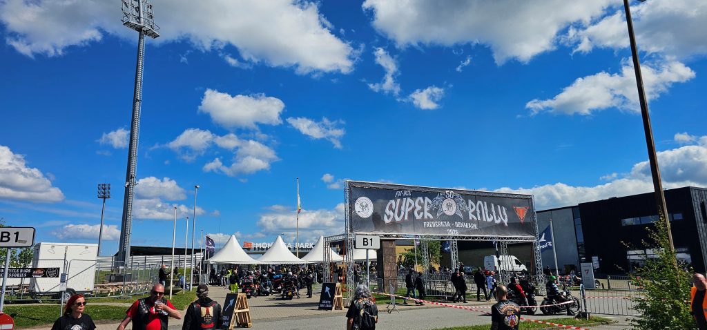 Der Eingangsbereich zur Superrally